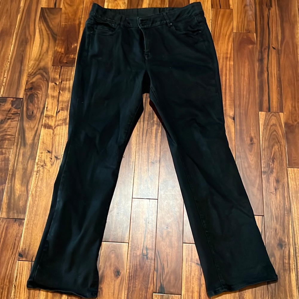 Lane Bryant Black Bootcut Jean size 18R